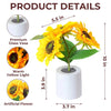 Custom Photo Sunflower Lamp Night Light - Personalized Memorial Sympathy Gifts For Loss Of Mom, Dad - Missing You Always