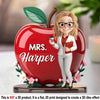 Custom Acrylic Plaque - Personalized Back To School Gifts For Teachers - Where Learning Shines Bright Every Day
