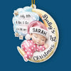 Custom Acrylic Ornament - Personalized Christmas Baby Shower, Gender Reveal Gifts For New Moms, New Dads, New Parents - Cherishing Your Very First Christmas