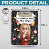 Custom Printed Acrylic Clipboard - Personalized Back To School Gifts For Teachers - Teaching Comes From The Heart