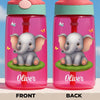 Custom 16oz Plastic Kids Water Bottle - Personalized Back To School Gifts For Kids - Sip Safari Adventures Daily