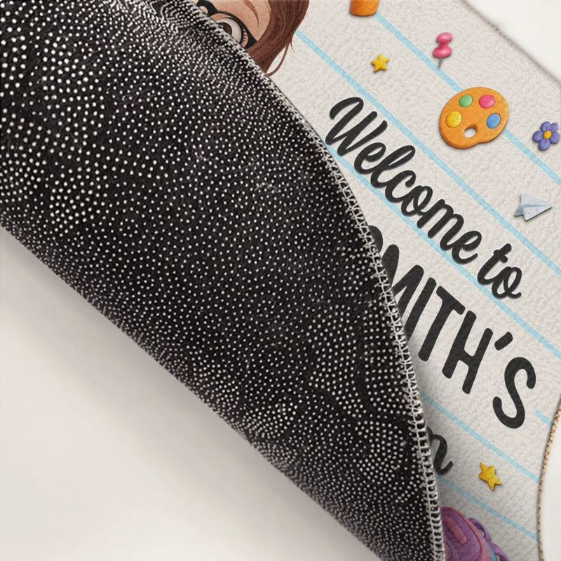 Custom Home Decor Decorative Mat - Personalized Back To School Gifts For Teachers - Inspiring Minds With Love