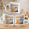 Custom Mug - Personalized Birthday Gifts For Cat Lovers, Cat Mom And Dad - Good Morning Human Servant