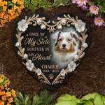Custom Pet Photo Memorial Gifts for Dog Lovers - Personalized Memorial Stone