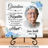 Custom Photo Constantly Remembered, Eternally Cherished - Memorial Personalized Custom Square Shaped Memorial Stone - Sympathy Gift For Family Members