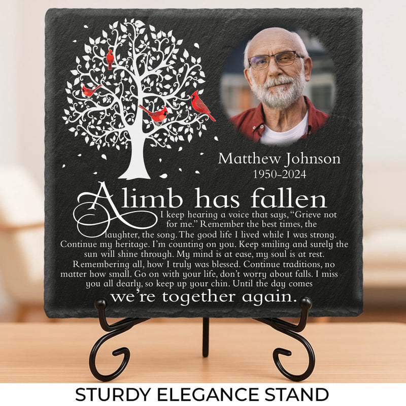 Custom Photo Remember The Best Times - Memorial Personalized Custom Square Shaped Memorial Stone - Sympathy Gift For Family Members