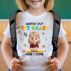 Custom Kids T-shirt - Personalized Back To School Gifts For Kids - Smart, Strong, And Curious
