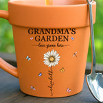 Grandma's Garden Floral Gardening Gift - Plant Pot Mug