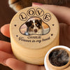 Custom Photo Wooden Fur Keepsake Box - Personalized Pet Memorial Gifts For Dogs, Cats - Forever In My Heart