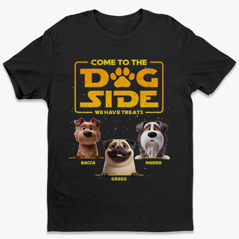 Custom Name Dog Side Gifts for Dog Lovers - Personalized Apparel