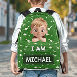 Custom Name Dinosaur Gifts for Kids - Personalized Kid Backpack