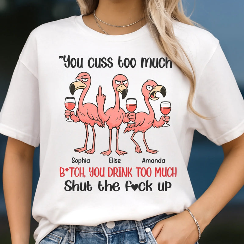 Custom Unisex T-shirt, Premium T-shirt, Hoodie - Personalized Summer Vacation And Travel Gifts For Women - Chosen Sisters, Forever Bonded