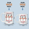 Custom Mug - Personalized Best Friend Birthday Gifts For Women - Friends Together In Every Distance