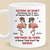 Custom Mug - Personalized Best Friend Birthday Gifts For Women - Friends Together In Every Distance
