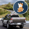 Custom RV Decal - Personalized Birthday Gifts For Cat Lovers, Cat Mom And Dad - Paw Prints And Cat Claws