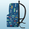 Custom Kids Backpack - Personalized Back To School Gifts For Kids - All Roads Lead To Fun