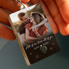 Custom Photo Acrylic Keychain With Voice Recorder - Personalized Anniversary Wedding Gifts For Husband And Wife, Him And Her - All My Heart Is Yours