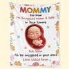 Custom Blanket - Personalized Baby Shower, Gender Reveal Gifts For New Moms, New Dads, New Parents - Snuggled In Your Love, Always