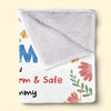 Custom Blanket - Personalized Baby Shower, Gender Reveal Gifts For New Moms, New Dads, New Parents - Snuggled In Your Love, Always