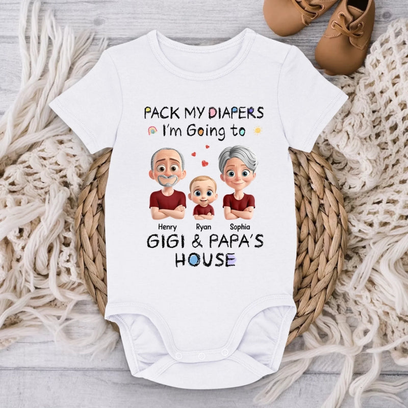 Custom Baby Onesie - Personalized Baby Shower, Gender Reveal Gifts For New Moms, New Dads, New Parents - Always Your Little Bean