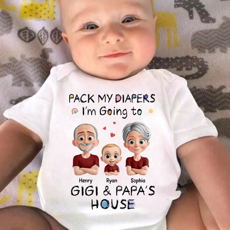 Custom Baby Onesie - Personalized Baby Shower, Gender Reveal Gifts For New Moms, New Dads, New Parents - Always Your Little Bean
