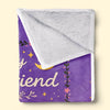 Custom Blanket - Personalized Best Friend Birthday Gifts For Women - Wrap Yourself In My Hug