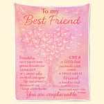 Best Friend Friendship Gifts - Sentimental Blanket