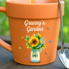 Custom Plant Pot Ceramic Mug - Personalized Garden Gifts For Gardeners, Mom, Grandma - Different Wings, Common Love -  Flower Pot Mug