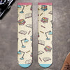 Custom Crew Socks - Personalized Bookish Gifts For Book Lovers, Bookworms, Readers - Readers Gonna Read
