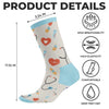 Custom Crew Socks - Personalized Birthday Gifts For Nurse - Nurse Mode