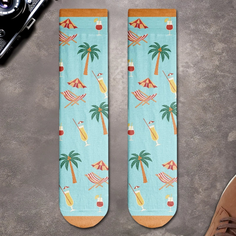 Custom Crew Socks - Personalized Retirement Gifts For Women, Men - I'm Retired