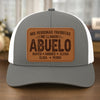 Gorra De Malla Con Parche De Cuero Personalizada - Regalos De Cumpleaños Personalizados Para Papá, Abuelo - Papá Y Orgulloso Cada Día