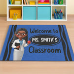 Custom Name Teacher Classroom Gifts - Personalized Doormat