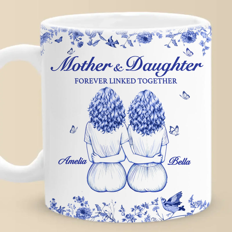 Custom Name Mother Daughter Gifts - Personalized Mugs