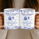 Custom Name Mother Daughter Gifts - Personalized Mugs