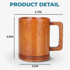 Custom Wooden Mug - Personalized Anniversary Wedding Gifts For Husband And Wife, Him And Her - Love, Laughter, And A Lifetime Of Eye Rolls