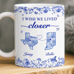 Custom Name Long Distance Gifts - Personalized Mugs