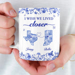 Custom Name Long Distance Gifts - Personalized Mugs
