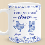 Custom Name Long Distance Gifts - Personalized Mugs