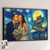 Custom Photo Horizontal Poster - Personalized Anniversary Wedding Gifts For Husband And Wife, Him And Her - Every Sunset With You