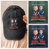 Custom Vintage Washed Denim Baseball Cap - Personalized Anniversary Wedding Gifts For Husband And Wife, Him And Her - Cheers To Forever Bickering