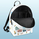 Custom Name Girl Affirmation Gifts for Kids - Personalized Kid Backpack Combo