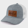 Gorra Con Parche De Cuero Personalizada - Regalos De Cumpleaños Personalizados Para Papá, Abuelo - Abuelos Llenos De Bendiciones