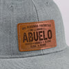 Gorra Con Parche De Cuero Personalizada - Regalos De Cumpleaños Personalizados Para Papá, Abuelo - Abuelos Llenos De Bendiciones