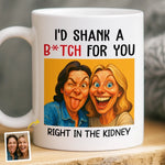 Custom Photo Funny Best Friend Gifts for Women - Personalized Mugs