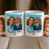 Custom Photo Funny Caricature Mug - Personalized Anniversary Wedding Gifts For Husband And Wife, Him And Her - I'm Yours No Returns Or Refunds
