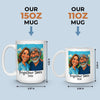 Custom Photo Funny Caricature Mug - Personalized Anniversary Wedding Gifts For Husband And Wife, Him And Her - I'm Yours No Returns Or Refunds