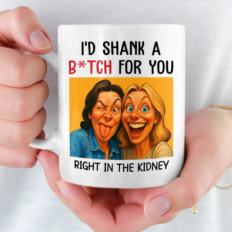Custom Photo Funny Best Friend Gifts for Women - Personalized Mugs