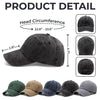 Gorra de Béisbol Personalizada de Mezclilla Vintage Lavada – Regalos de Cumpleaños Personalizados para Papá, Abuelo – Este Abuelo Pertenece