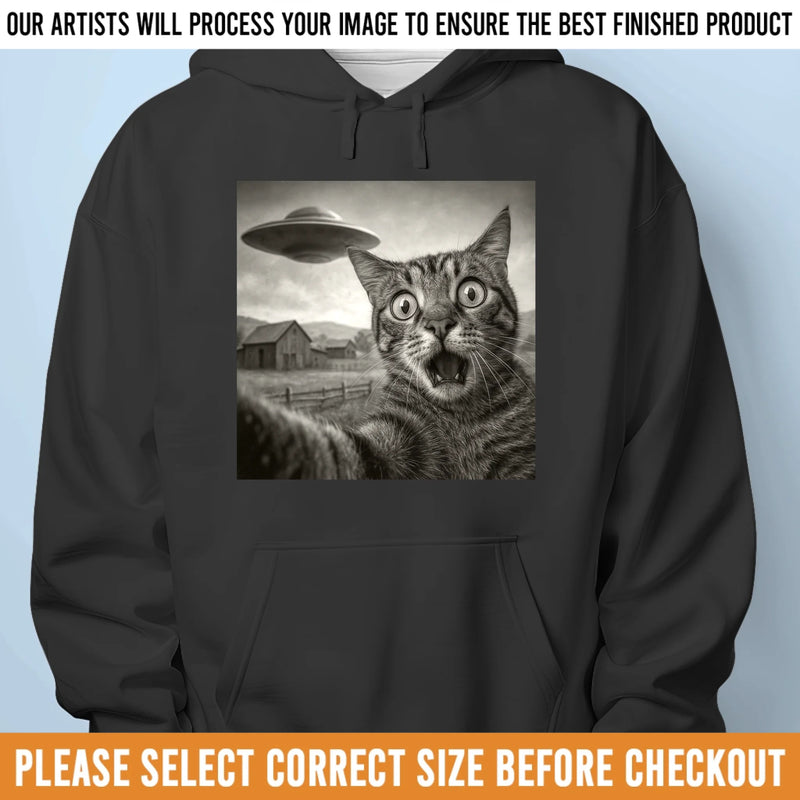 Custom Photo Unisex T-shirt, Premium T-shirt, Hoodie - Personalized Birthday Gifts For Dog Cat Lovers, Dog Dad And Mom, Cat Owners - Proof I’m Not Crazy
